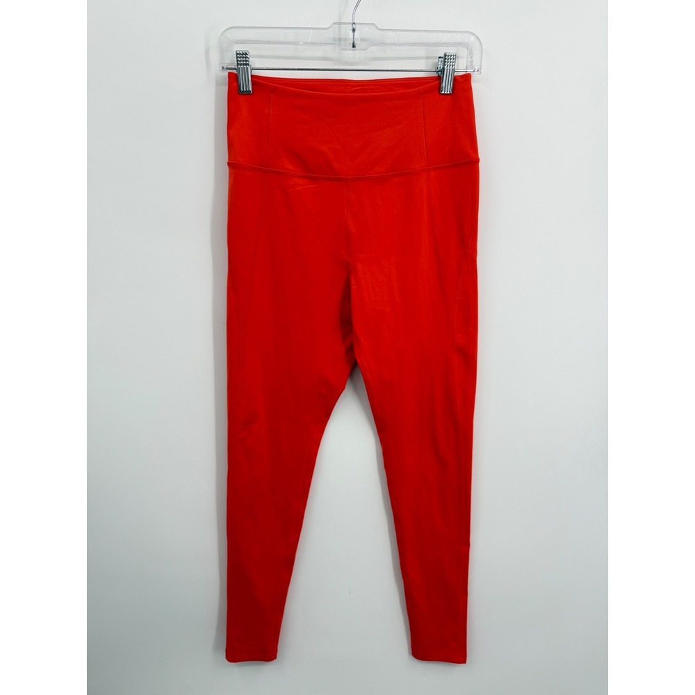 Girlfriend Collective Compressive Leggings Women Size M coral orange High Rise